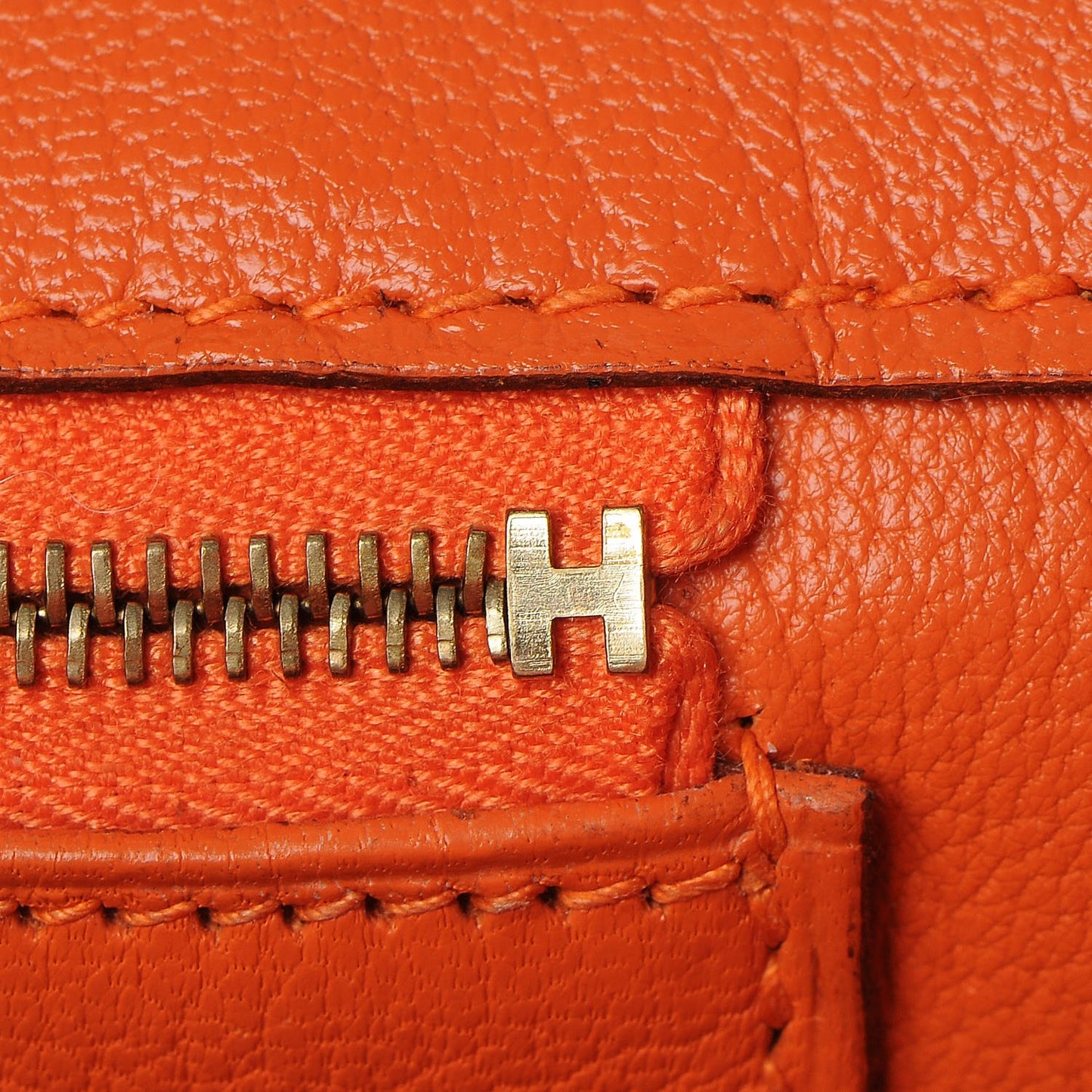 Togo Birkin 35 Orange
