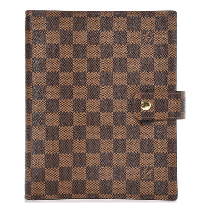 Louis Vuitton Damier Ebene Large Ring Agenda Cover 1 of 6