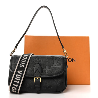 Louis Vuitton Empreinte Monogram Giant Diane Black 10 of 10