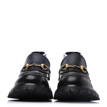 Gucci Cordovan Lux Mens Harald Horsebit Ankle Boots 8.5 Black 2 of 12