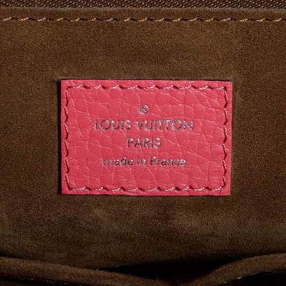 Louis Vuitton Cuir Taurillon Soft Lockit PM Rose Litchi 6 of 8