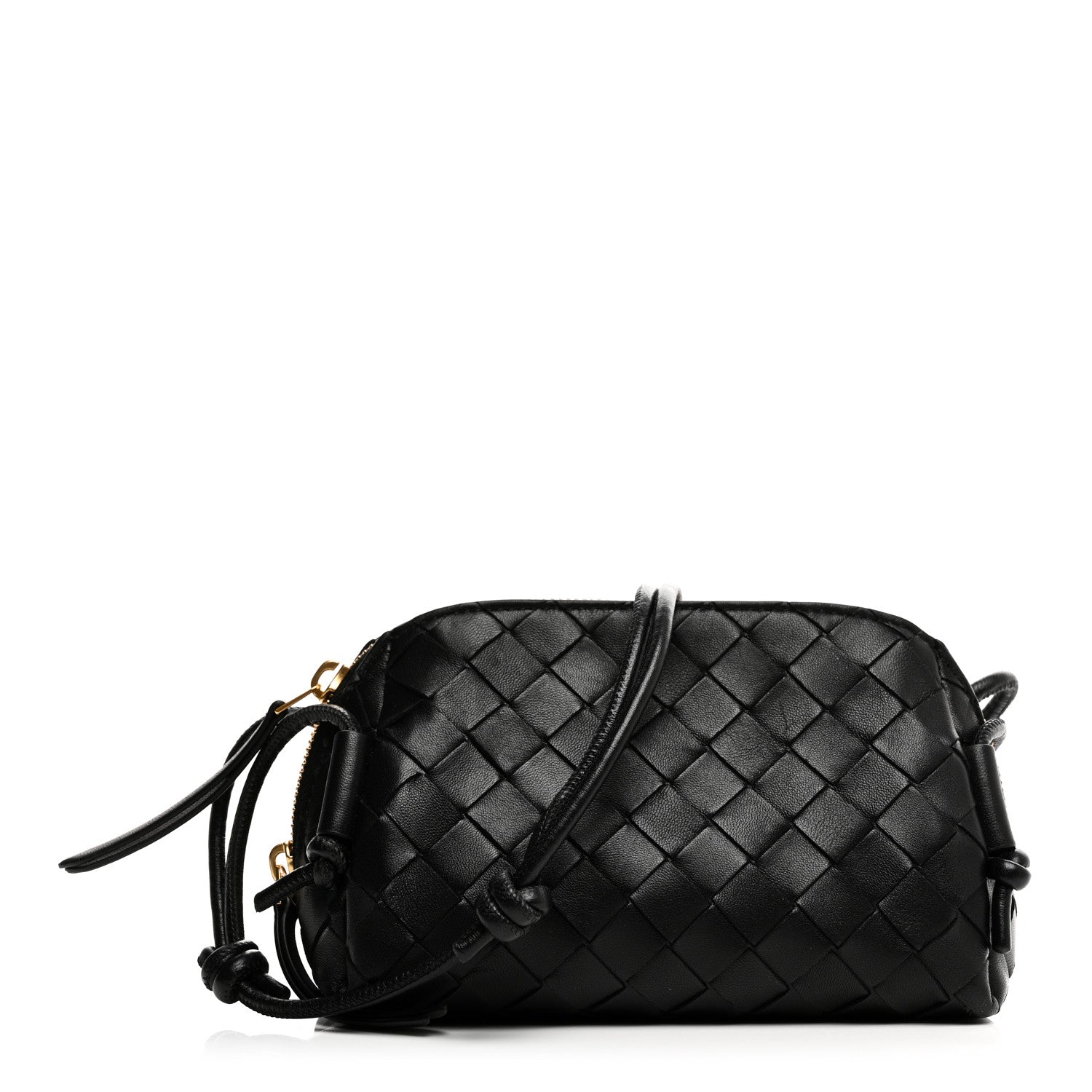 Bottega Veneta Nappa Intrecciato Concert Pouch Black 1 of 10