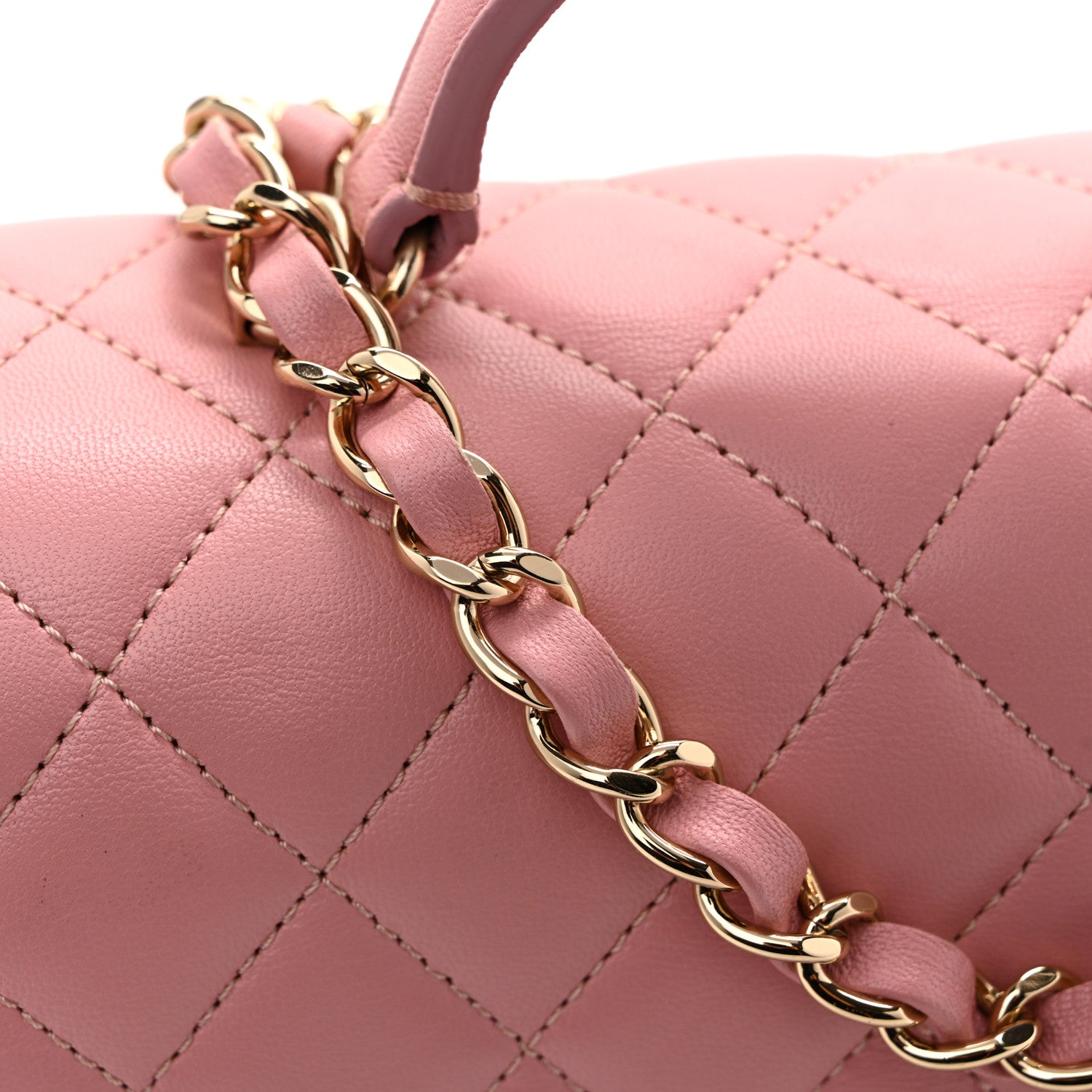 Chanel Lambskin Quilted Small Citizen Chic Flap Pink 12 of 15