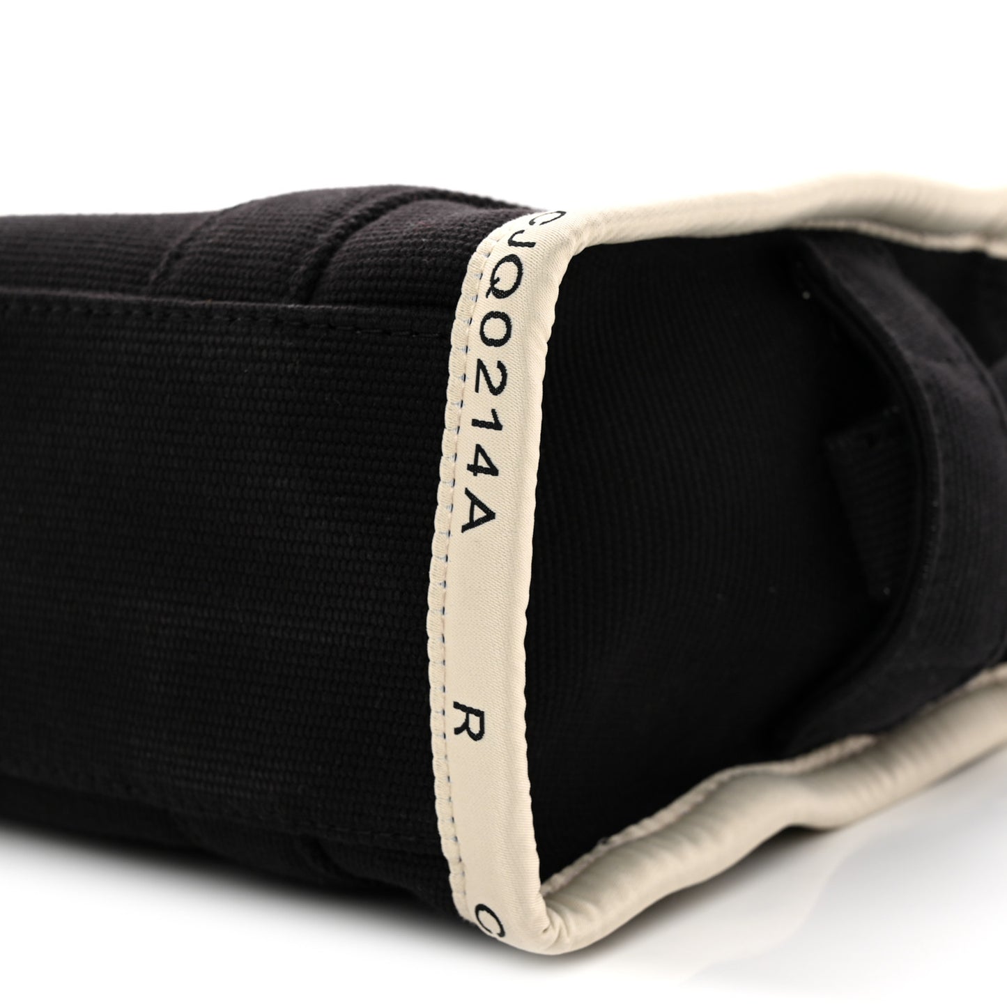 Cotton Canvas The Jacquard Tote Bag Black