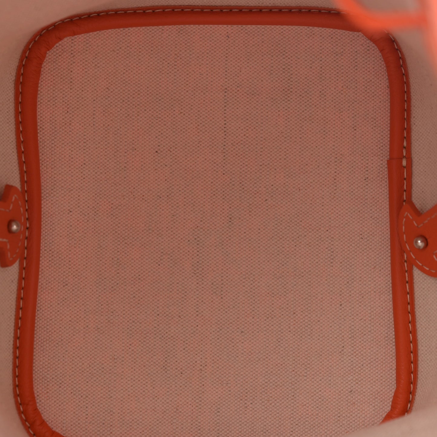 Goyardine Petit Flot Bucket Bag PM Orange