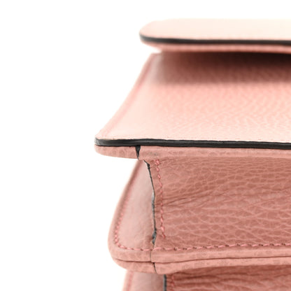 Gucci Dollar Calfskin Small Interlocking G Shoulder Bag Soft Pink 12 of 14