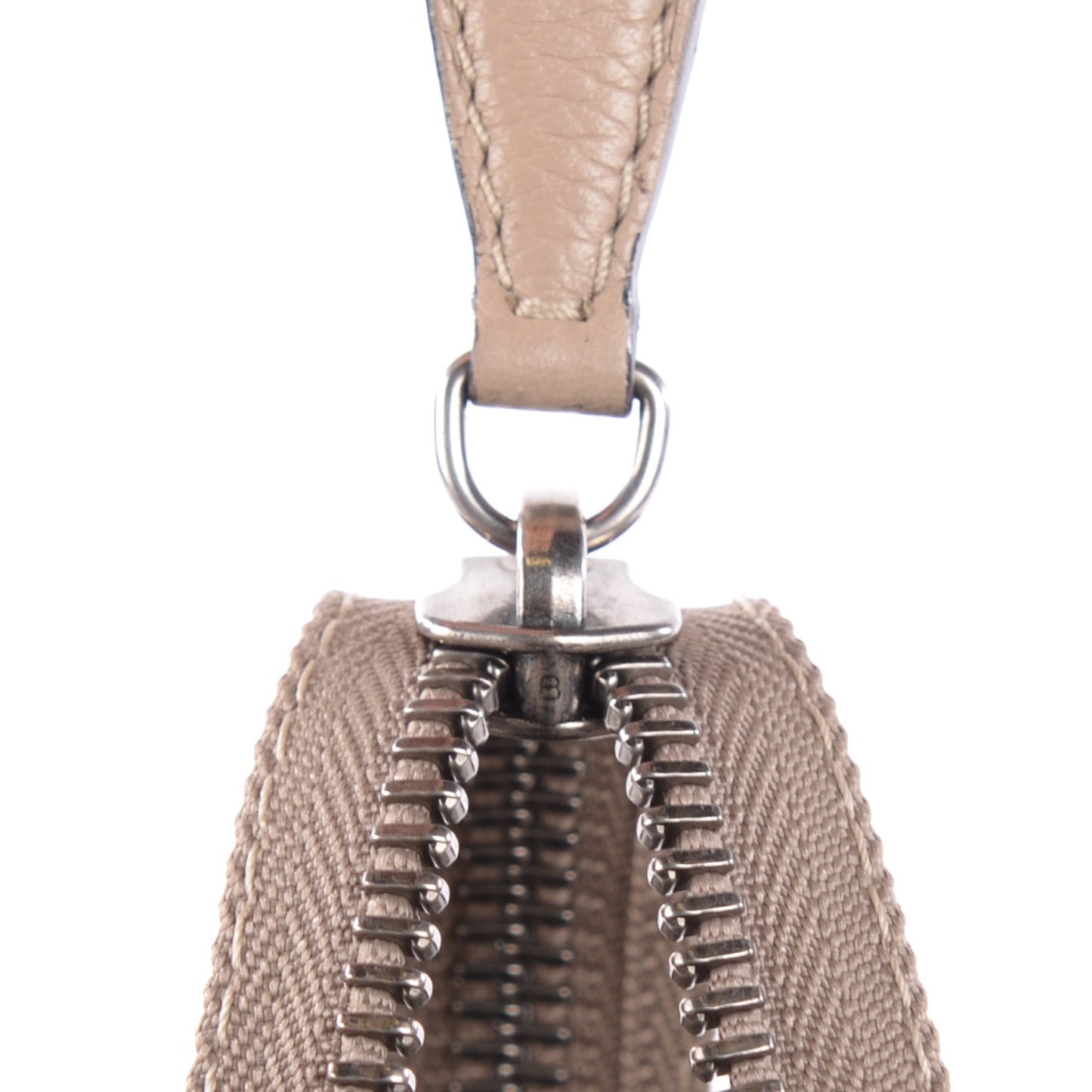Drummed Calfskin Mini Luggage Dune