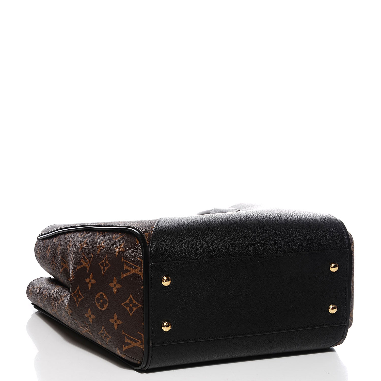 Louis Vuitton Calfskin Monogram Kimono Tote Black 4 of 8