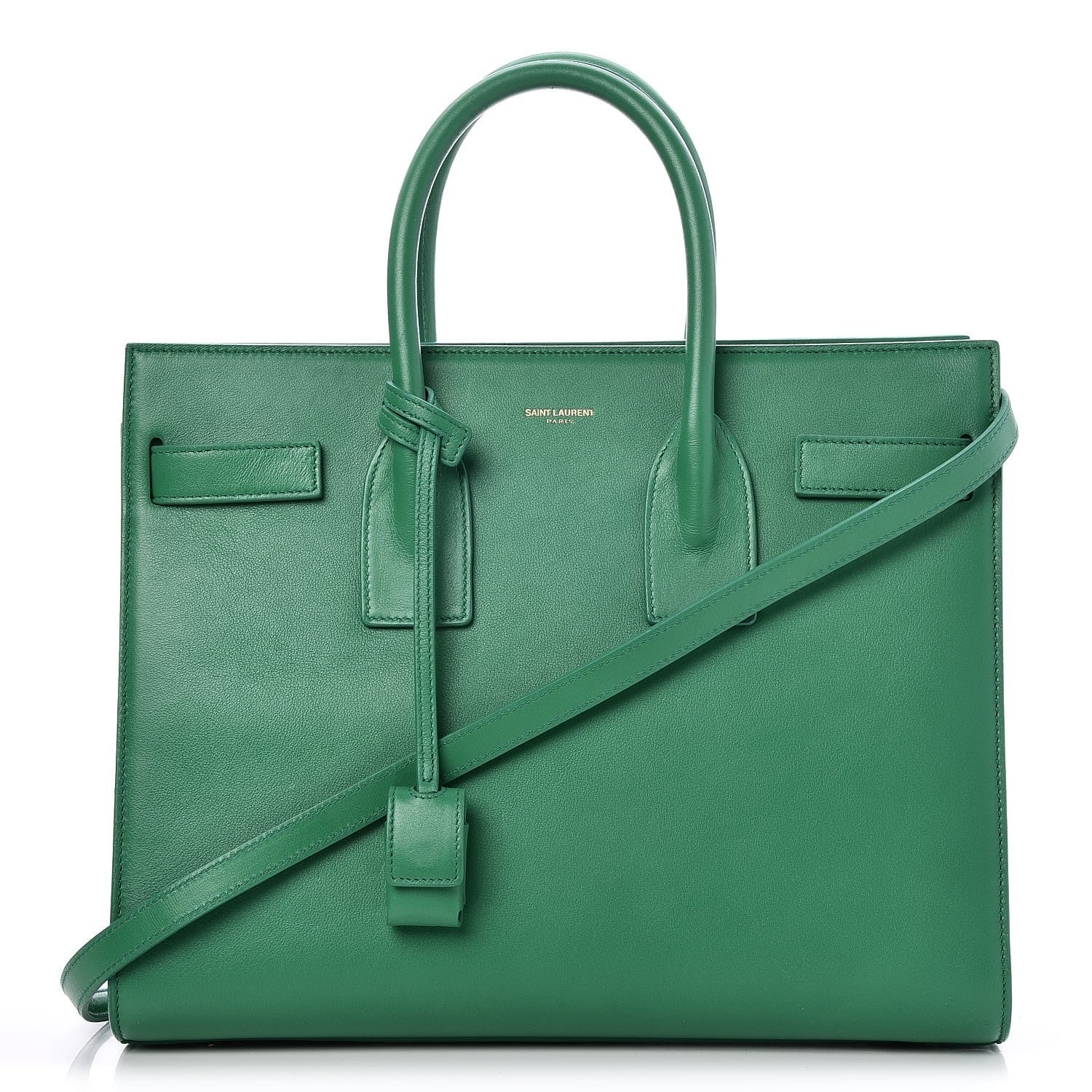 Saint Laurent Calfskin Small Sac De Jour Mint 1 of 16