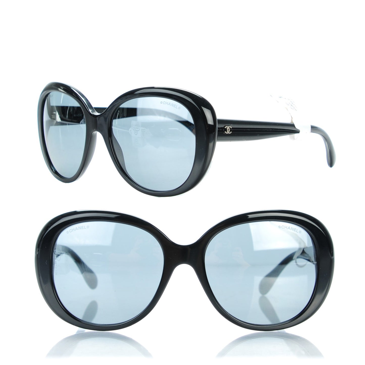 Signature Oval Sunglasses 5312 Black