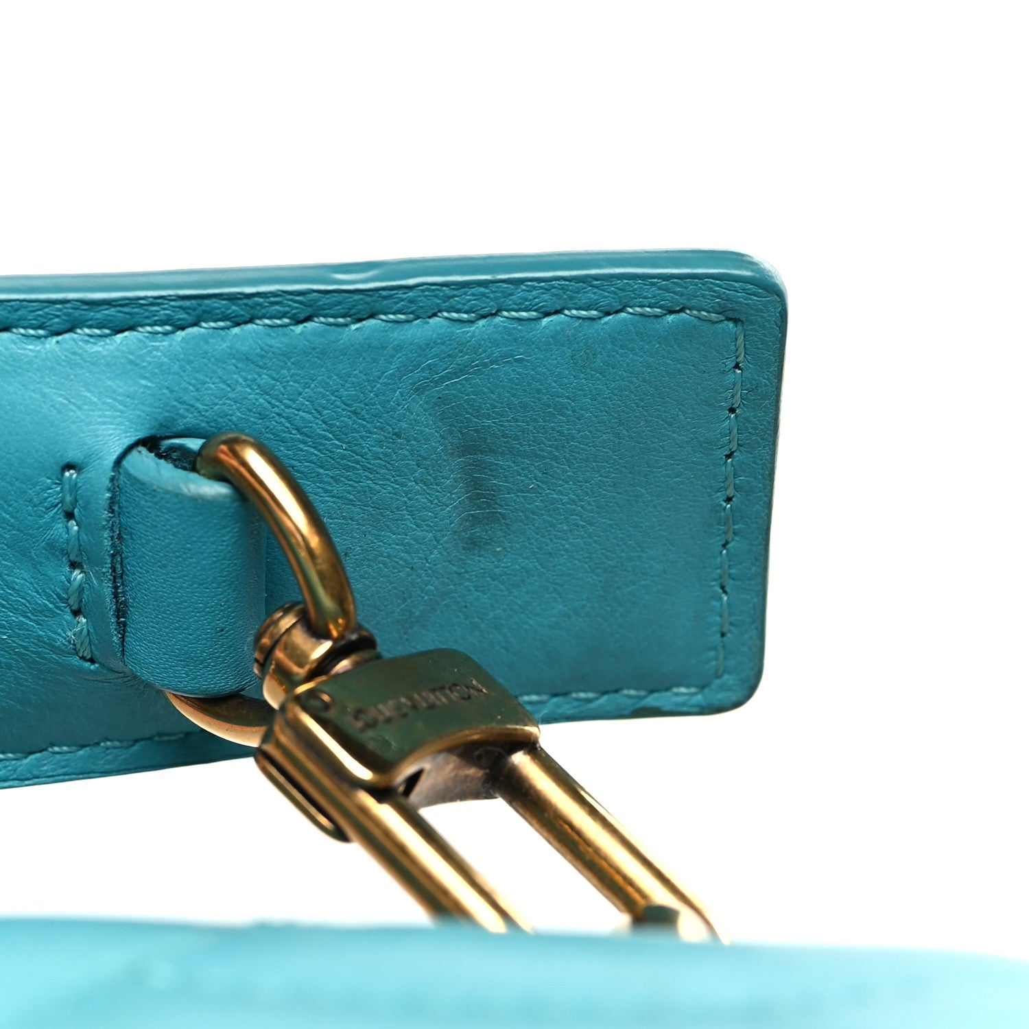 Louis Vuitton Calfskin New Wave Chain PM Malibu Green 12 of 14