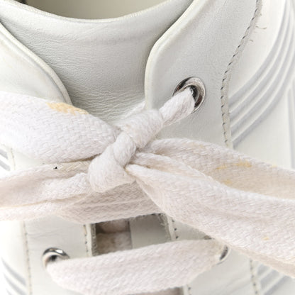 Hermes Nappa Womens Avantage Sneakers 40 White Argent 9 of 9