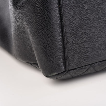 Chanel Caviar Quilted Grand Shopping Tote GST Black 12 of 14