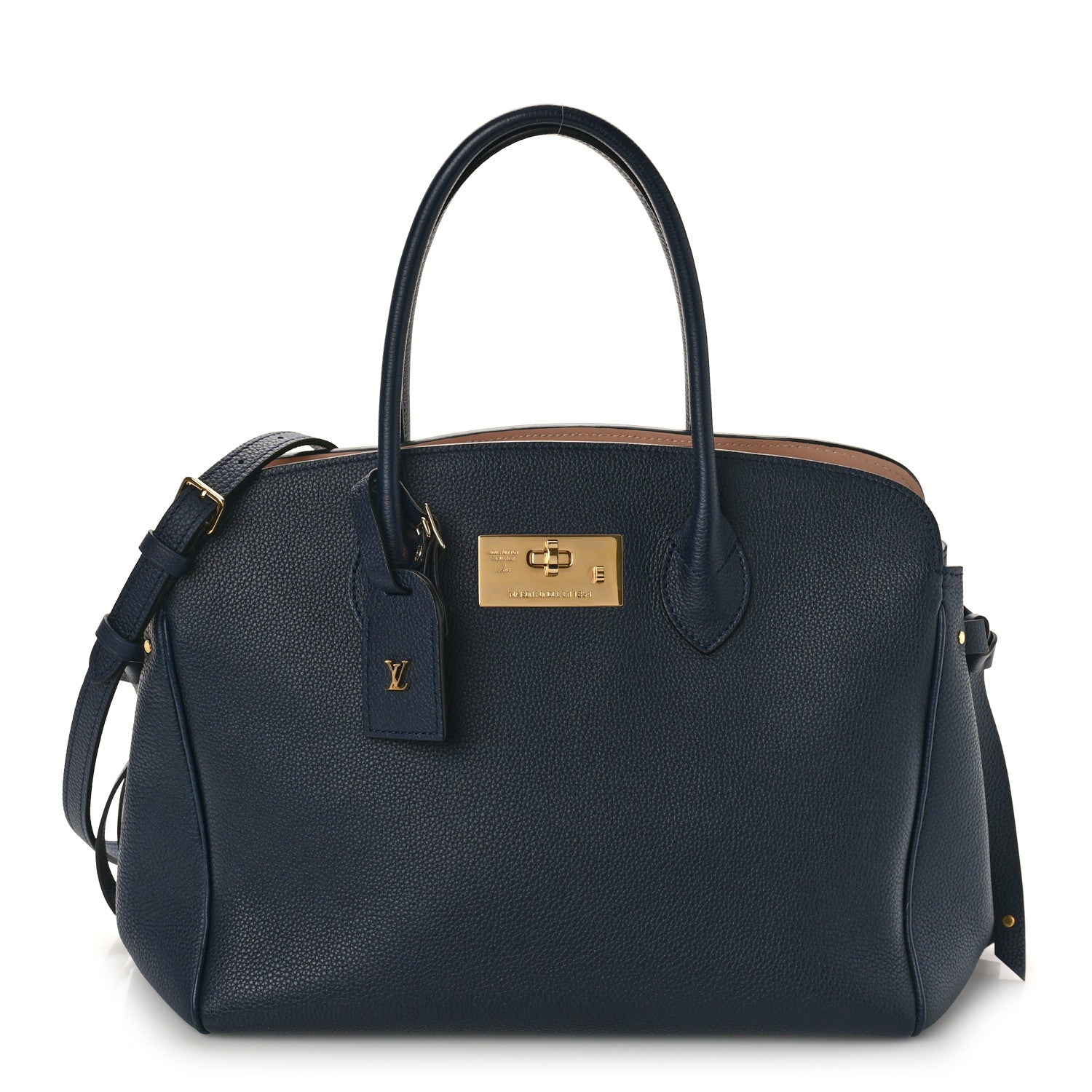 Louis Vuitton Veau Nuage Milla MM Bleu Marine 1 of 8