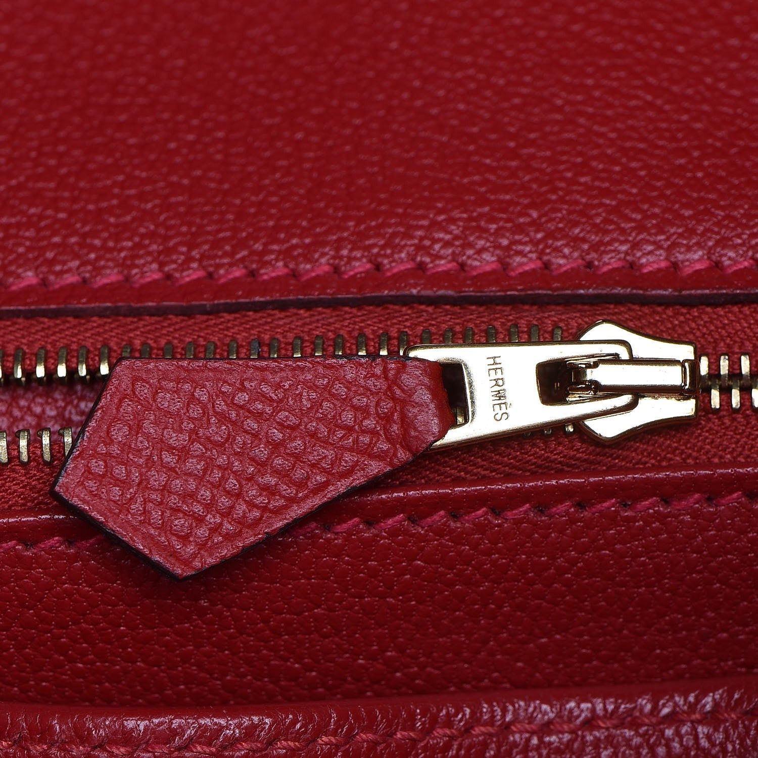 Hermes Epsom Birkin 35 Rouge Casaque 19 of 32