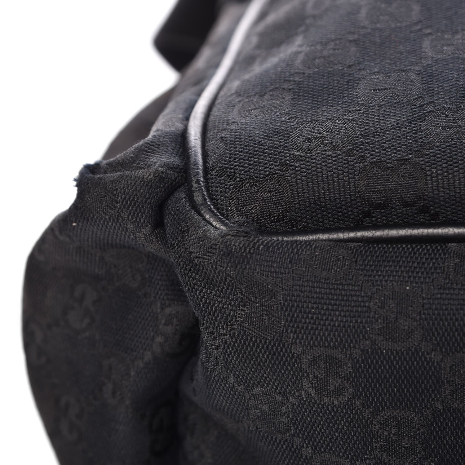 Gucci Monogram Large Diaper Bag Black 17 of 22