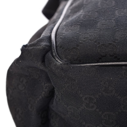 Gucci Monogram Large Diaper Bag Black 17 of 22