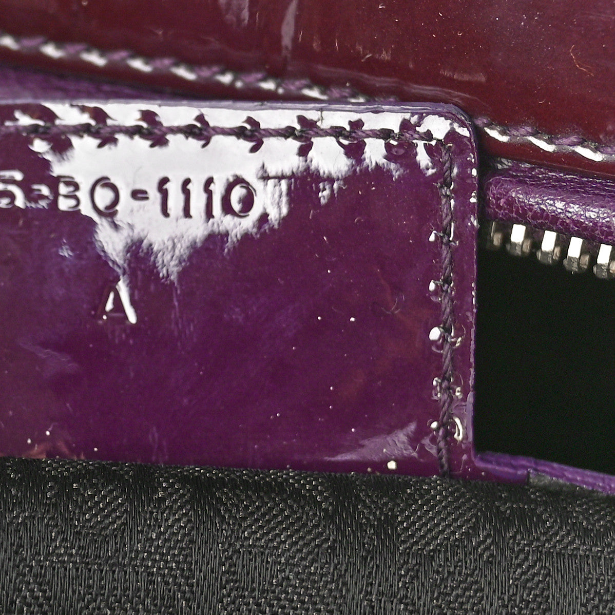 Christian Dior Patent Cannage Large Lady Dior Violet Purple 7 of 10