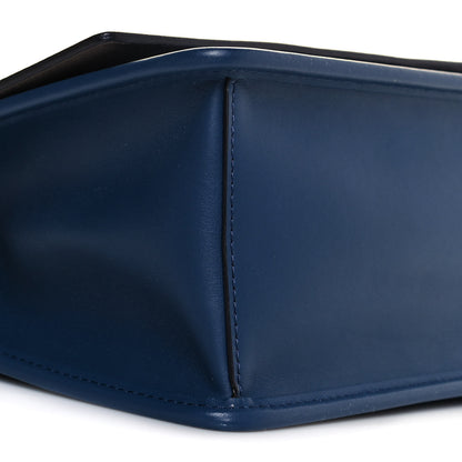 Fendi Vitello Century Opaco F is Fendi Kan I Shoulder Bag Blu Scuro 8 of 9