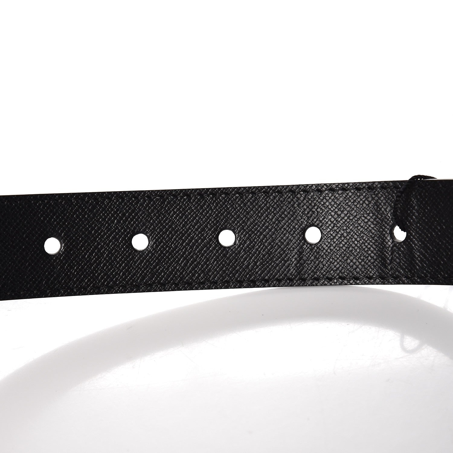 Burberry London Grainy Calfskin 30mm Webster Reversible Belt 38 95 Black Airforce Blue 6 of 8