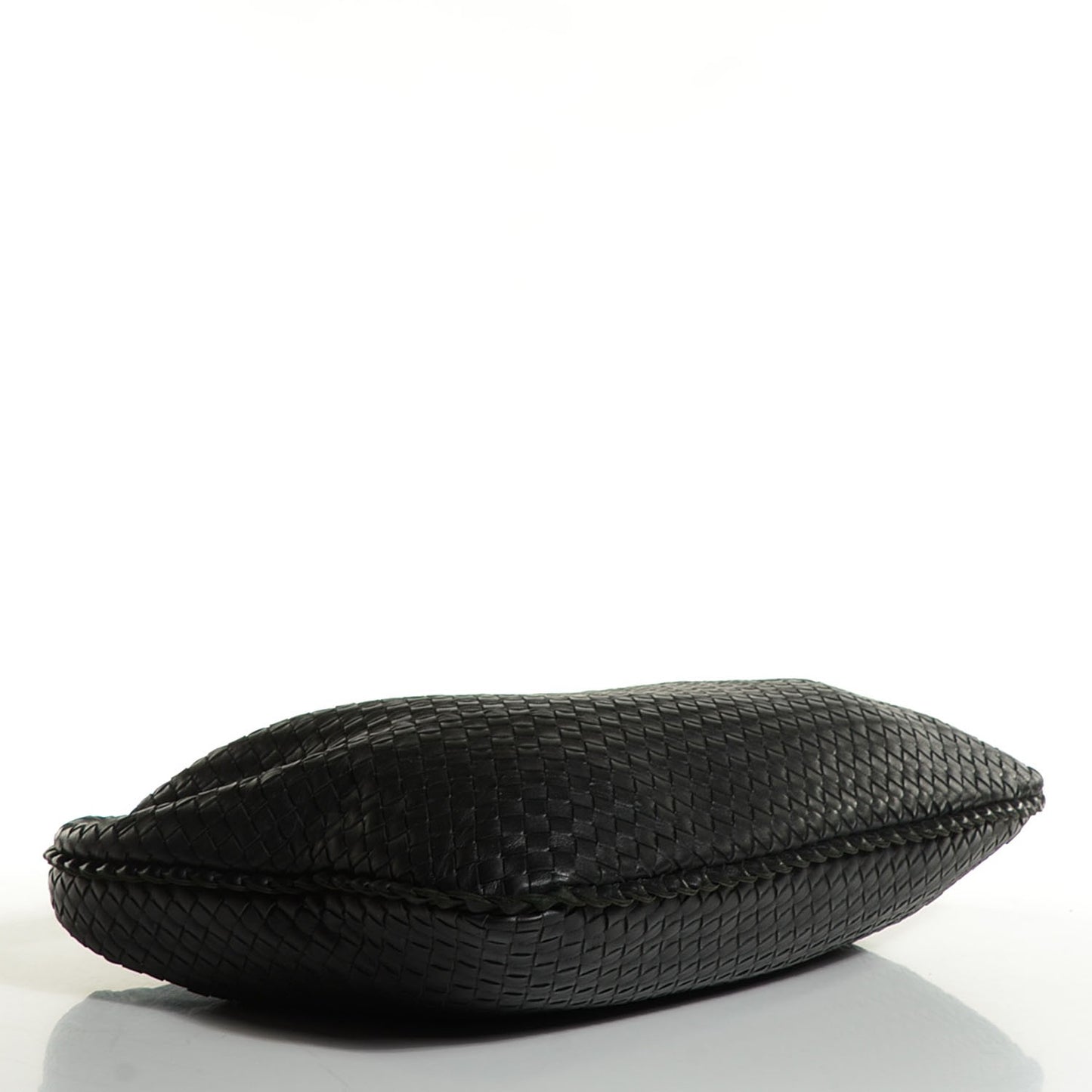 Nappa Intrecciato Medium Veneta Hobo Black