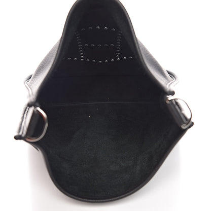 Hermes Taurillon Clemence Evelyne III PM Black 5 of 14