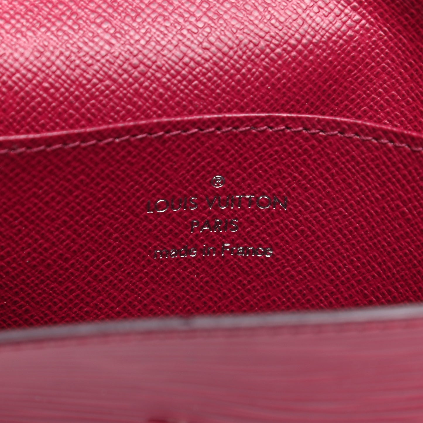 Epi Key Pouch Fuchsia