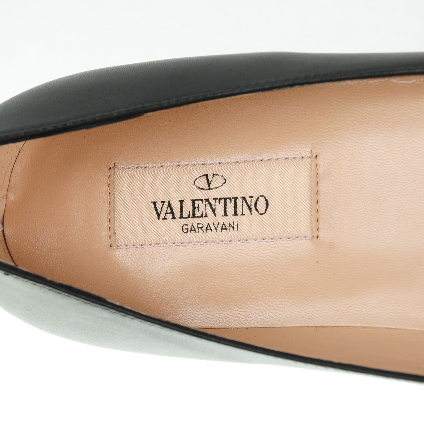 Nappa Rockstud Ballet Flats 40 Black