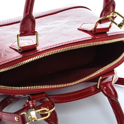 Louis Vuitton Vernis Alma BB Pomme D'Amour 5 of 6