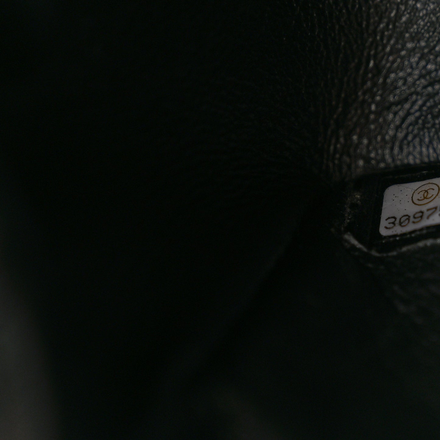 Lambskin Quilted Mini Coco Charms Rectangular Flap Black