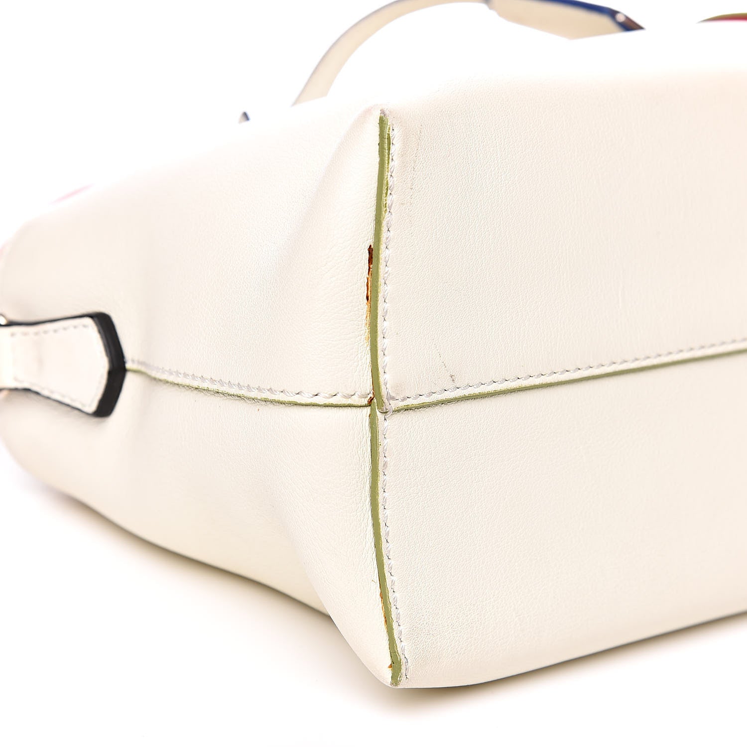 Fendi Vitello Dolce Marquetry Medium By The Way Boston Bag White Multicolor 8 of 18