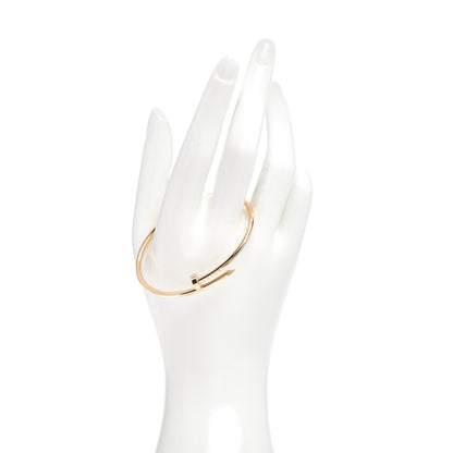 Cartier 18K Yellow Gold Small Juste Un Clou Bracelet 16 2 of 5