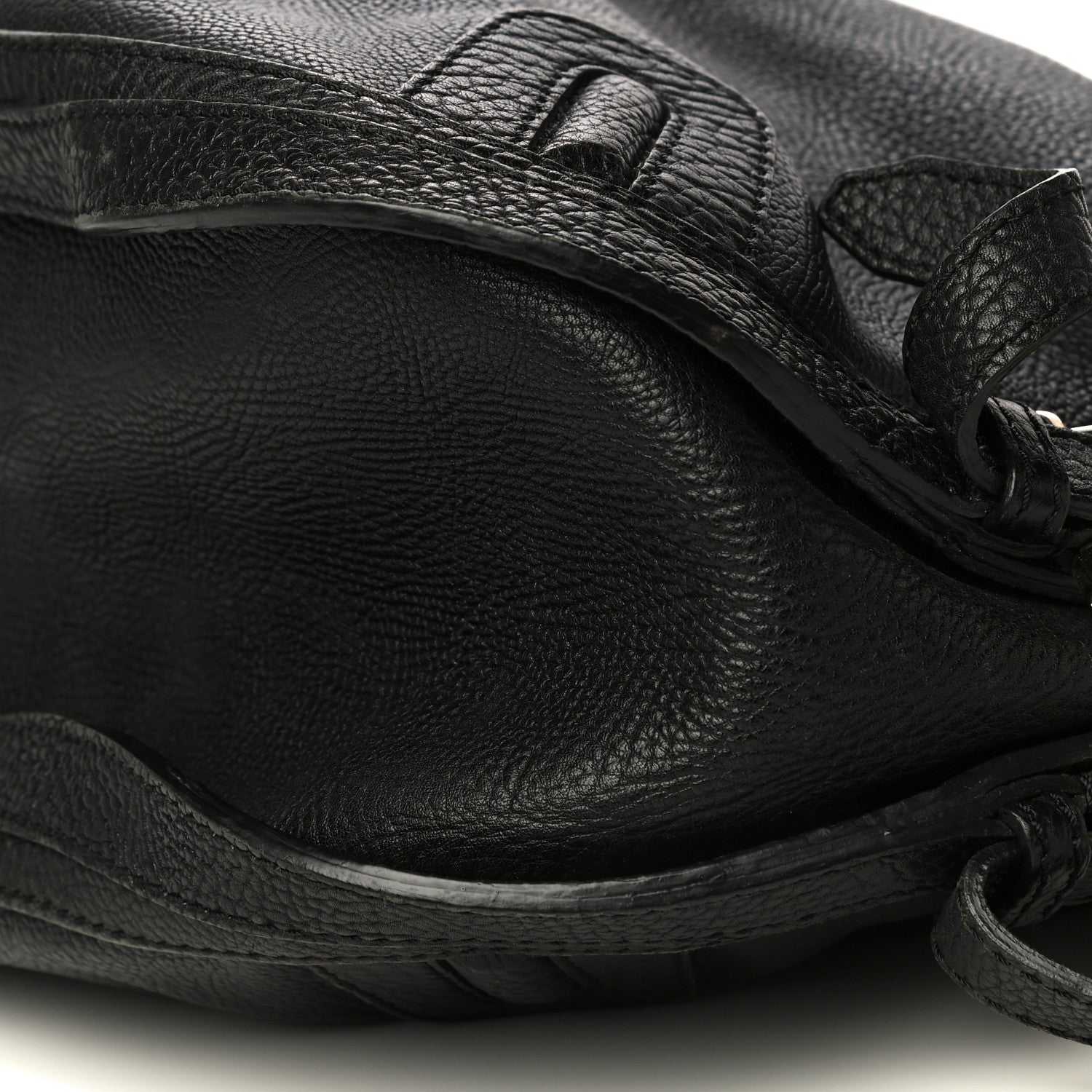 Burberry Calfskin Hobo Black 7 of 10