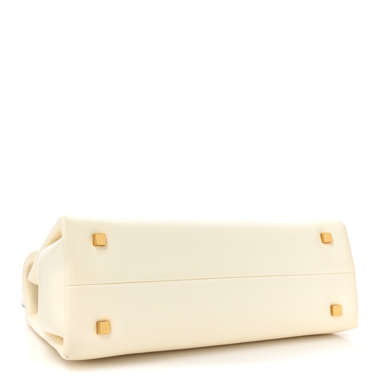 Valentino Garavani Nappa Small One Stud Top Handle Bag Ivory 4 of 16