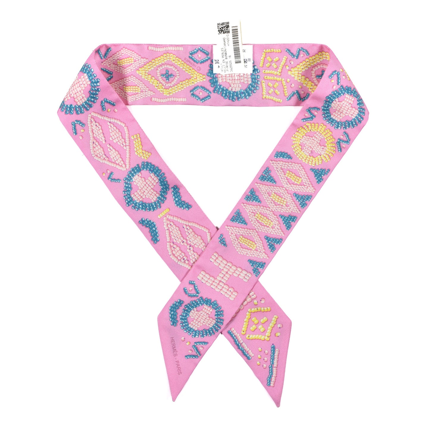 Silk Kelly En Perles Twilly Rose Bonbon Canard