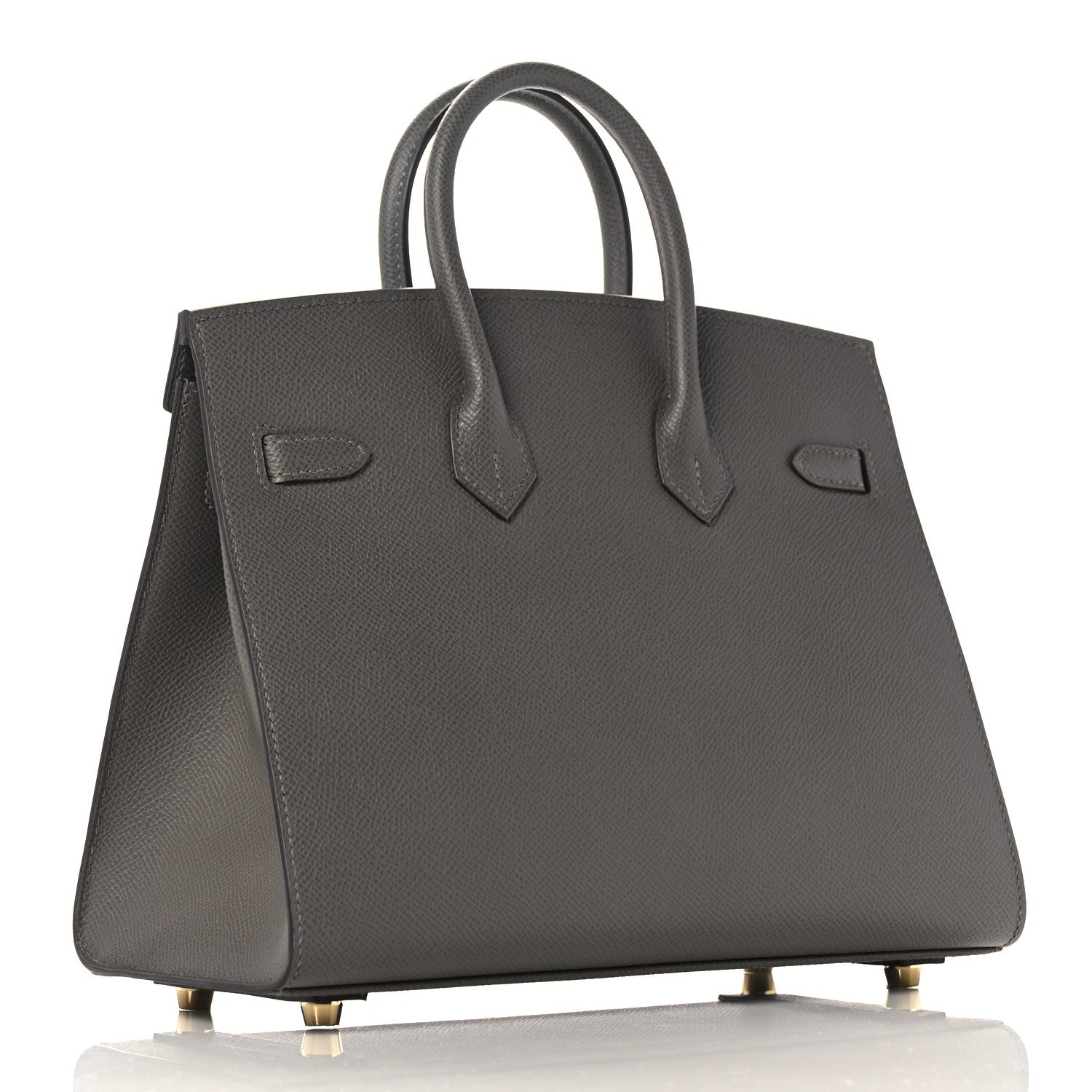 Hermes Epsom Birkin Sellier 25 Gris Meyer 3 of 35