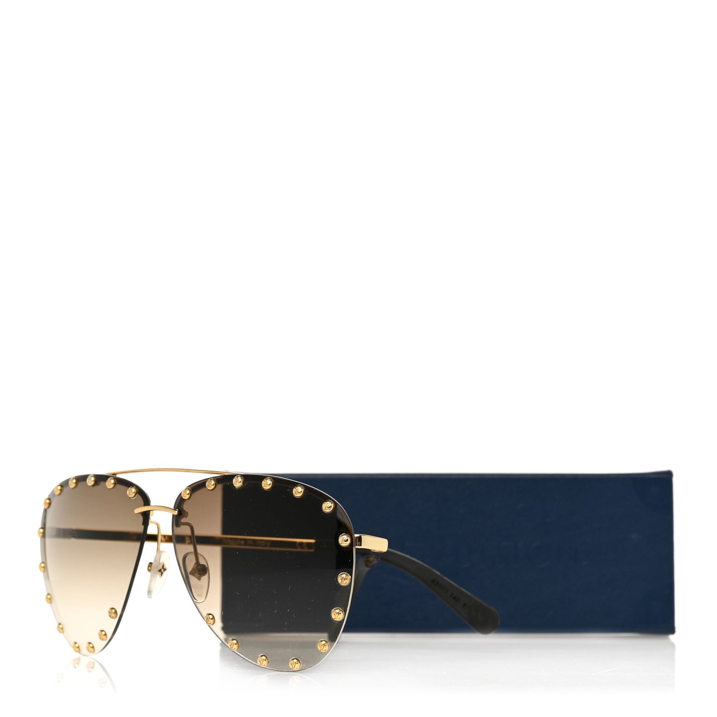 The Party Aviator Gradient Sunglasses Z0914U Brown