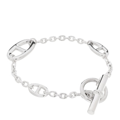 Hermes Sterling Silver Farandole Bracelet LG 2 of 4