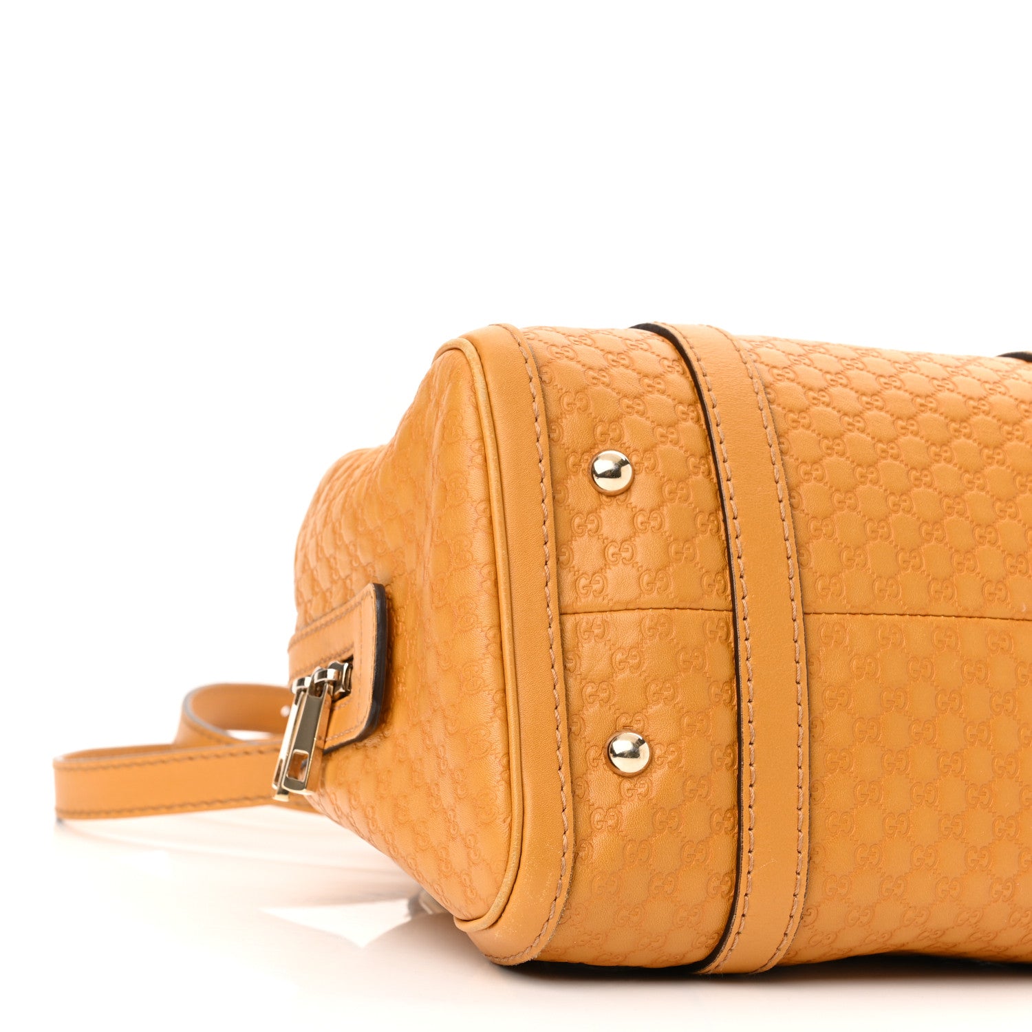 Gucci Microguccissima Small Boston Yellow 10 of 12