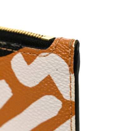 Louis Vuitton Monogram Giant Crafty Neverfull MM GM Pochette Creme Caramel 8 of 9