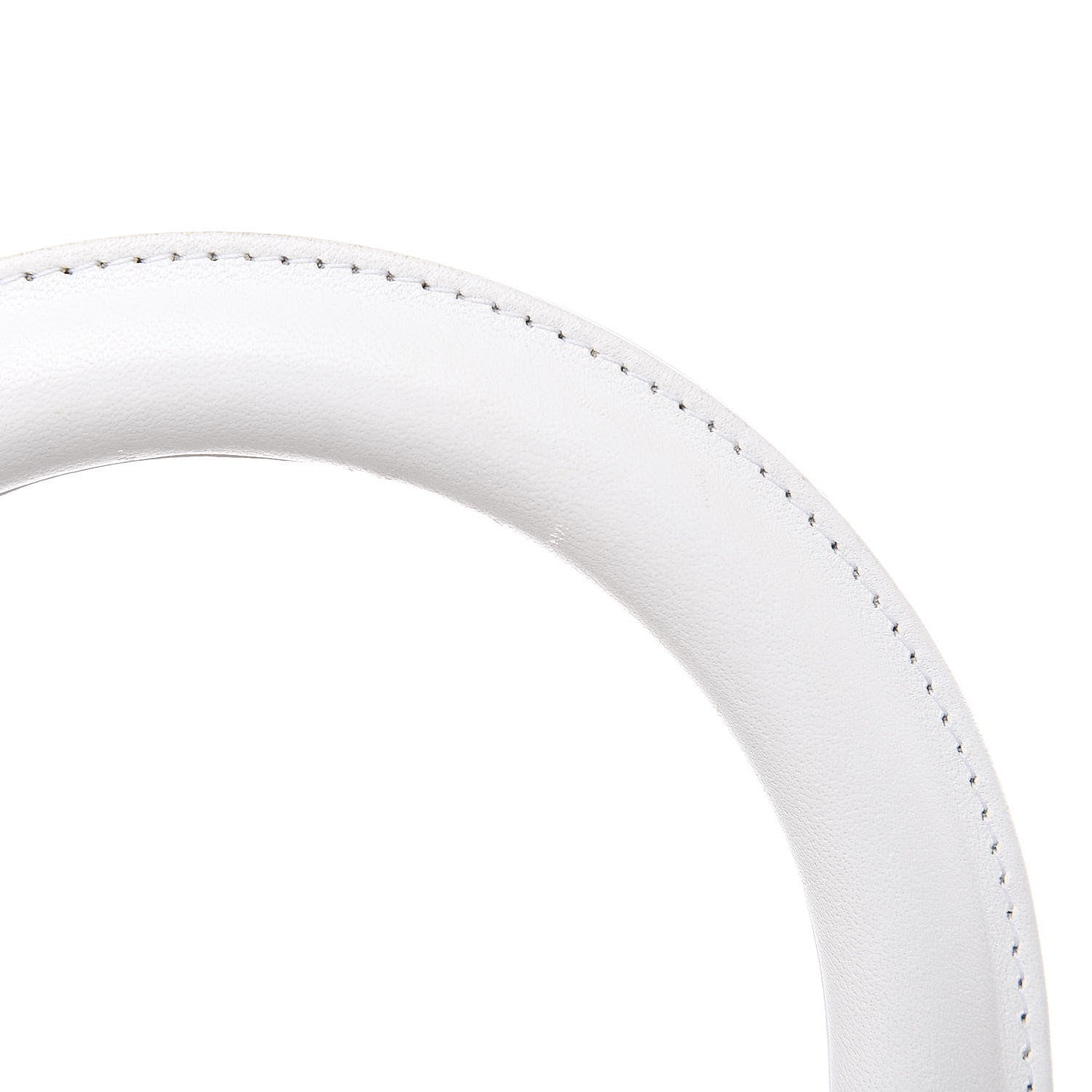 Christian Dior Lambskin Cannage Medium Lady Dior White 10 of 14