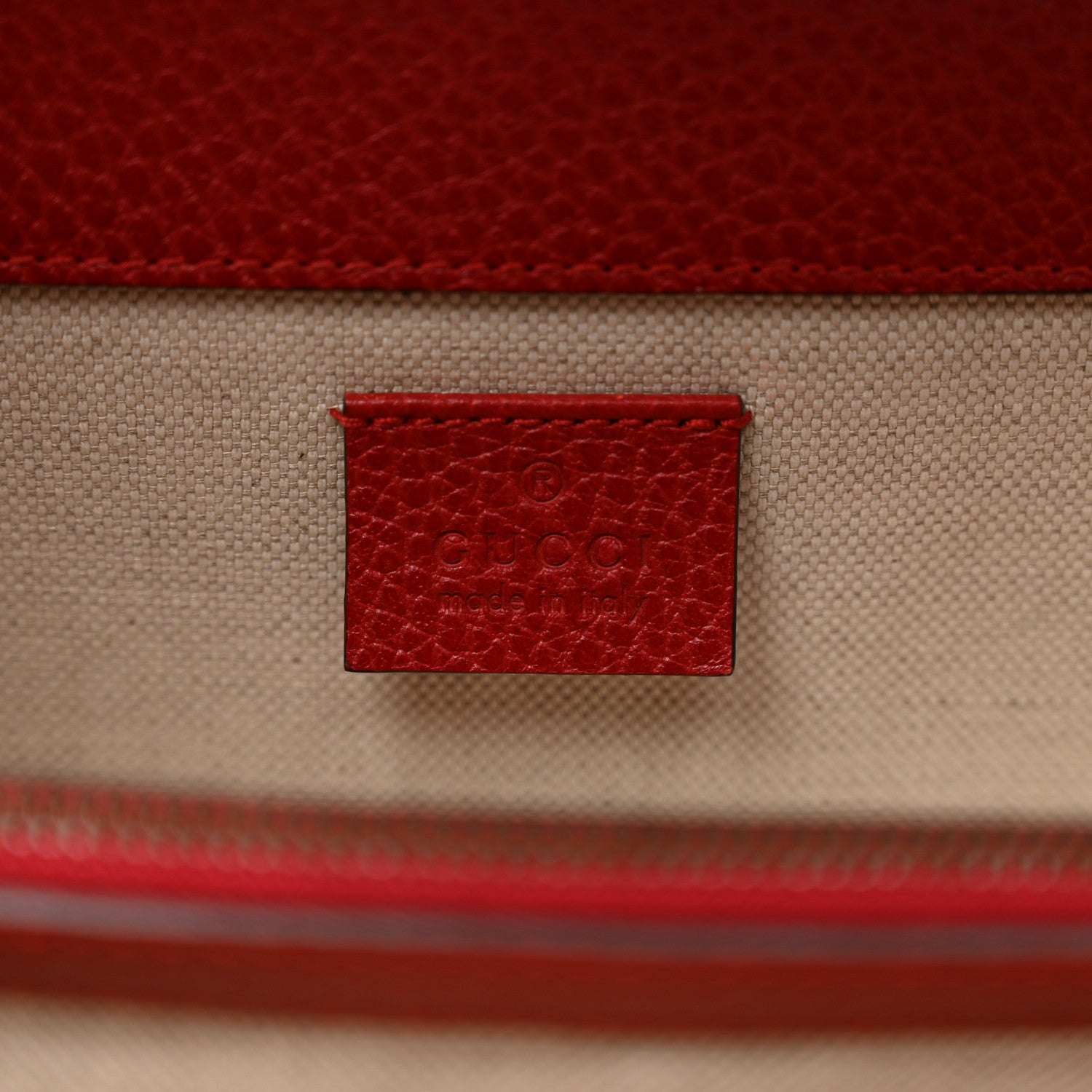 Gucci Dollar Calfskin Swarovski Crystal Small Dionysus Shoulder Bag Hibiscus Red 6 of 15