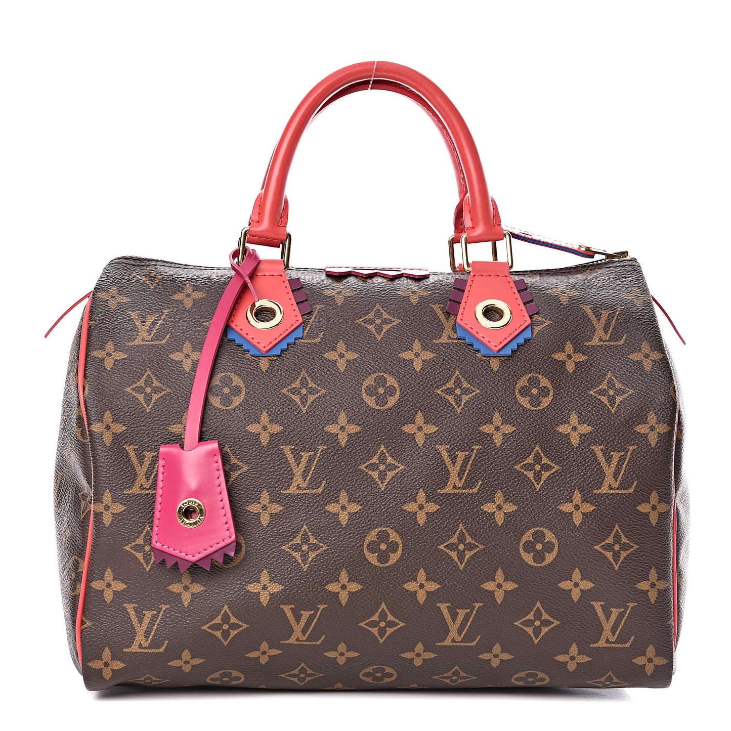 Monogram Totem Speedy 30 Flamingo