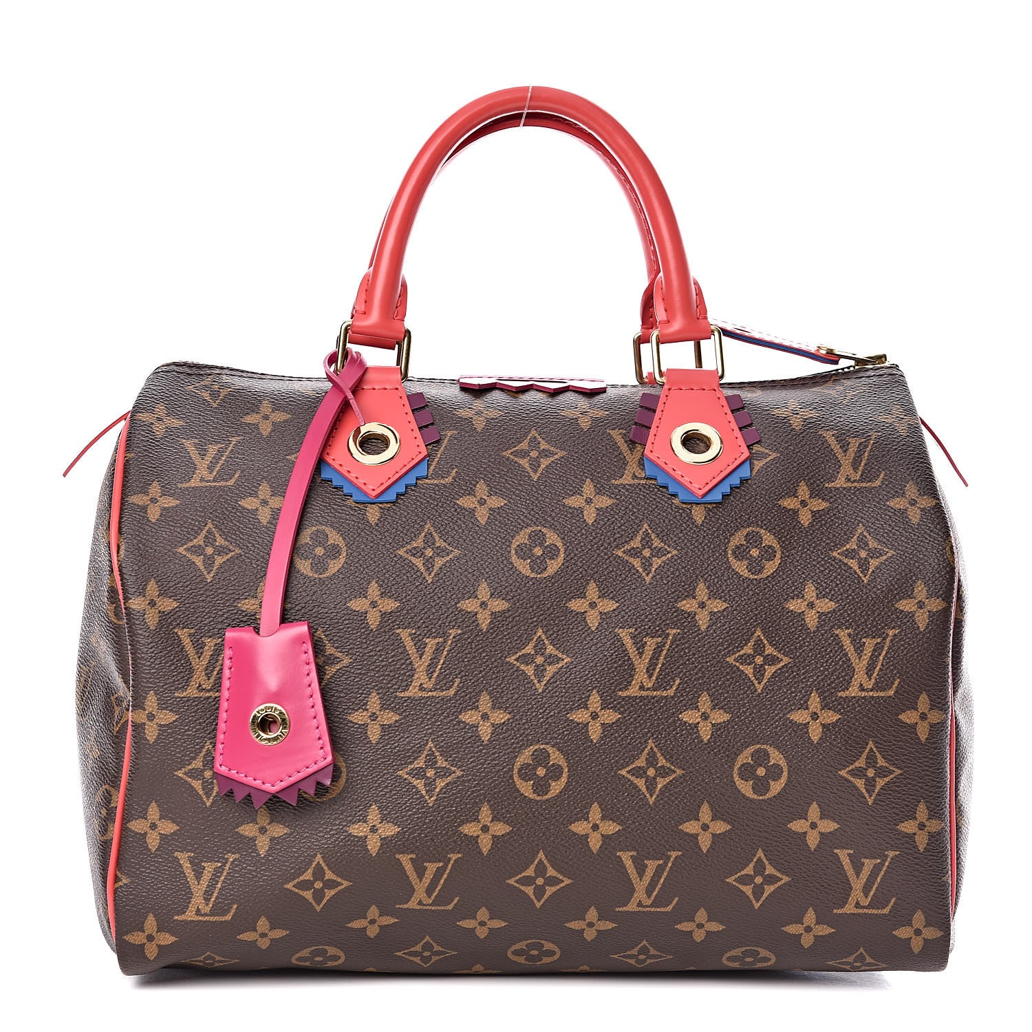Louis Vuitton Monogram Totem Speedy 30 Flamingo 1 of 10