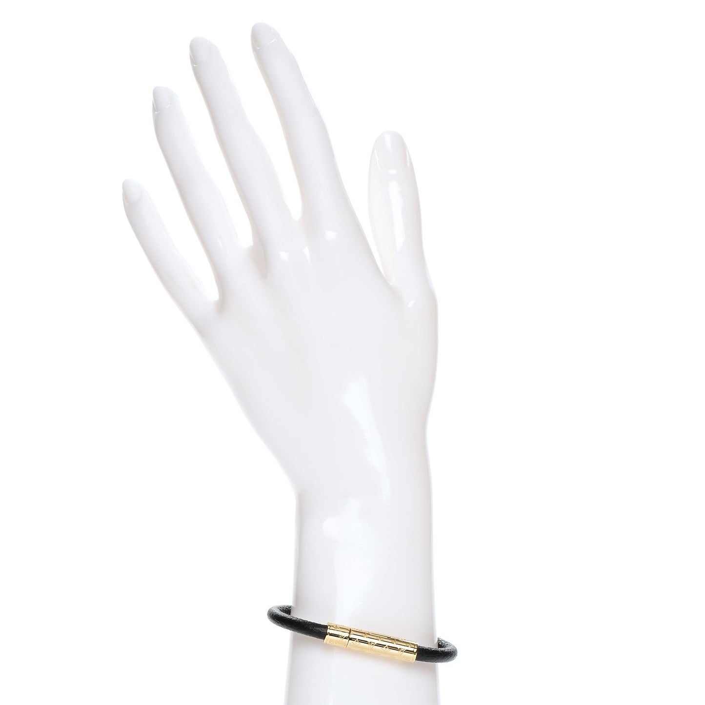 Calfskin Confidential Bracelet 17 Black