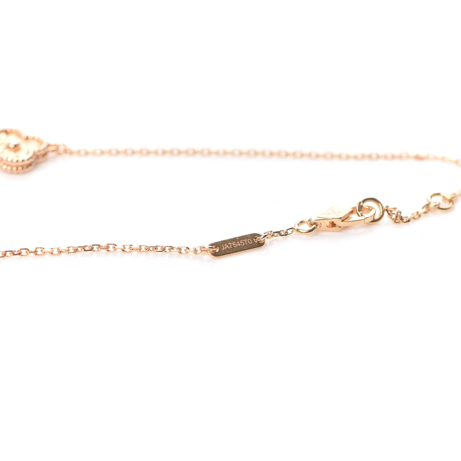 Van Cleef & Arpels 18K Rose Gold Sweet Alhambra Bracelet 4 of 6