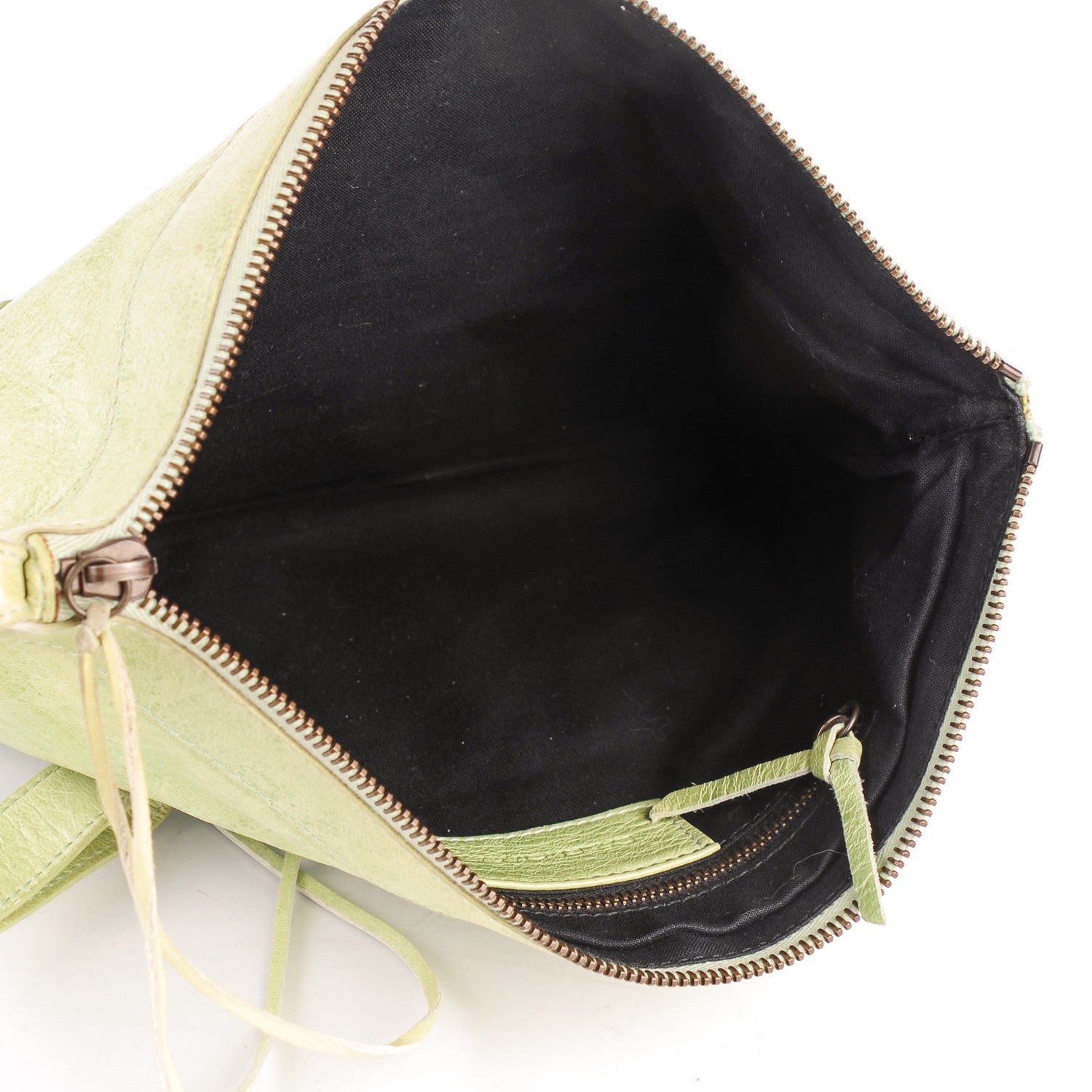 Balenciaga Chevre Flat Handle Clutch Pistachio 7 of 18