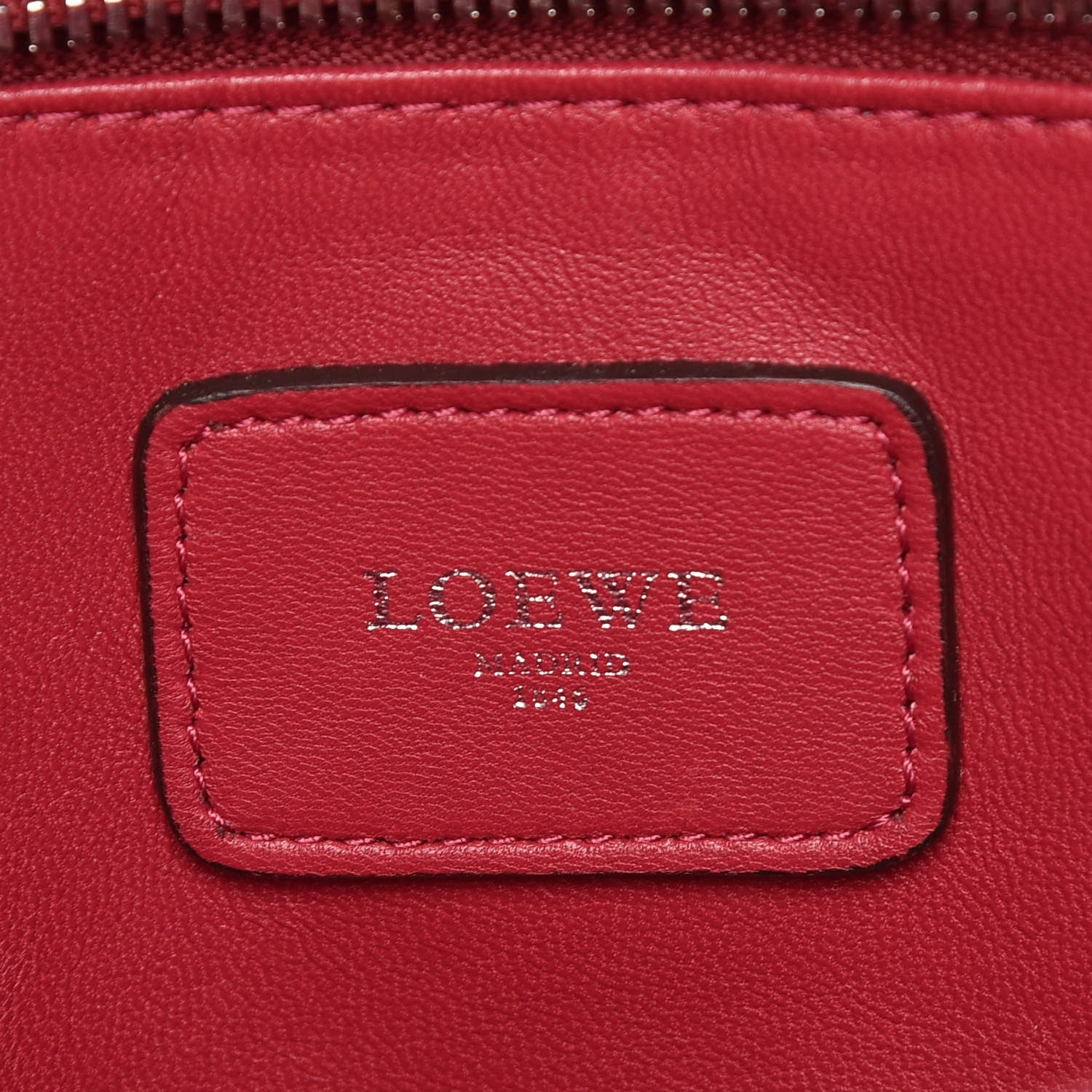 Loewe Goatskin Amazona Fuchsia 8 of 9