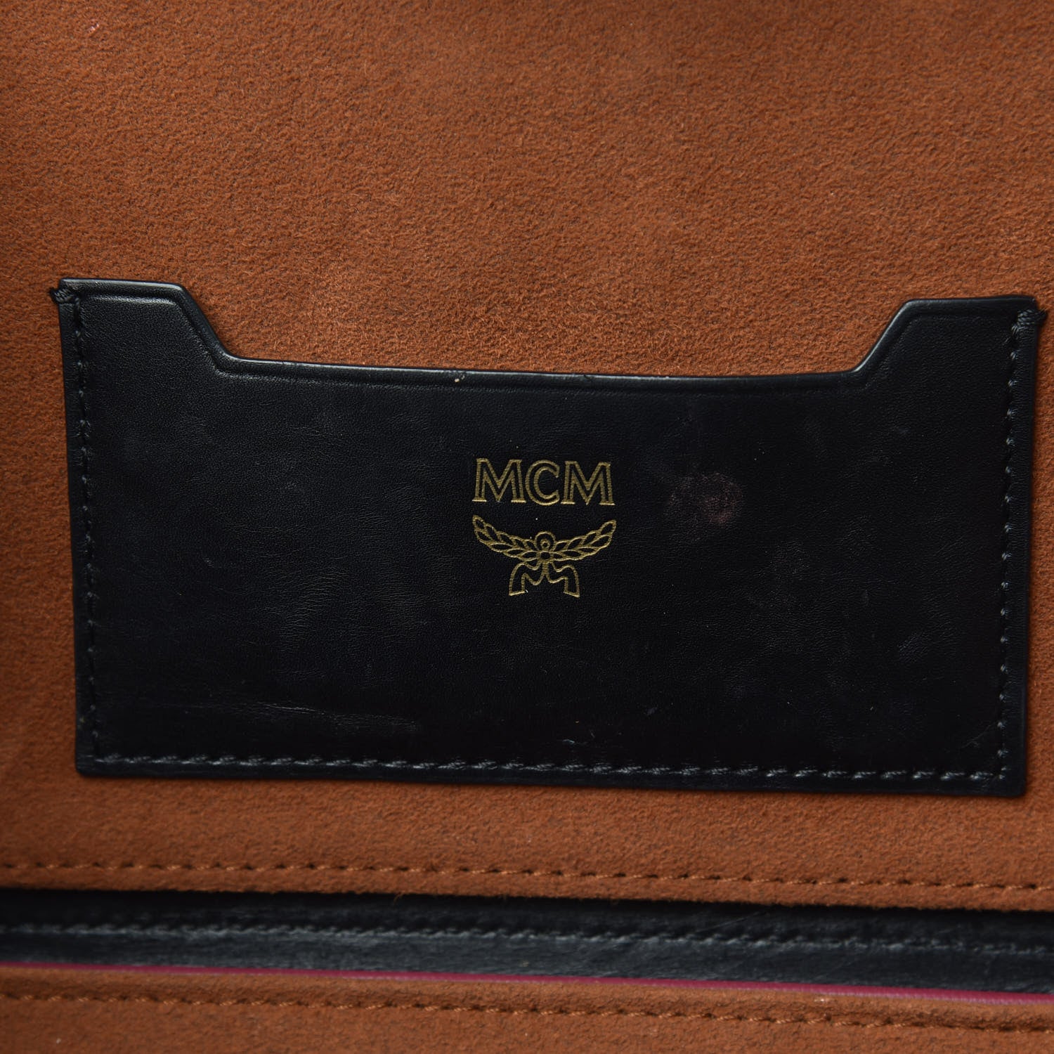 MCM Odeon Calfskin Small Berlin Crossbody Purple 6 of 11