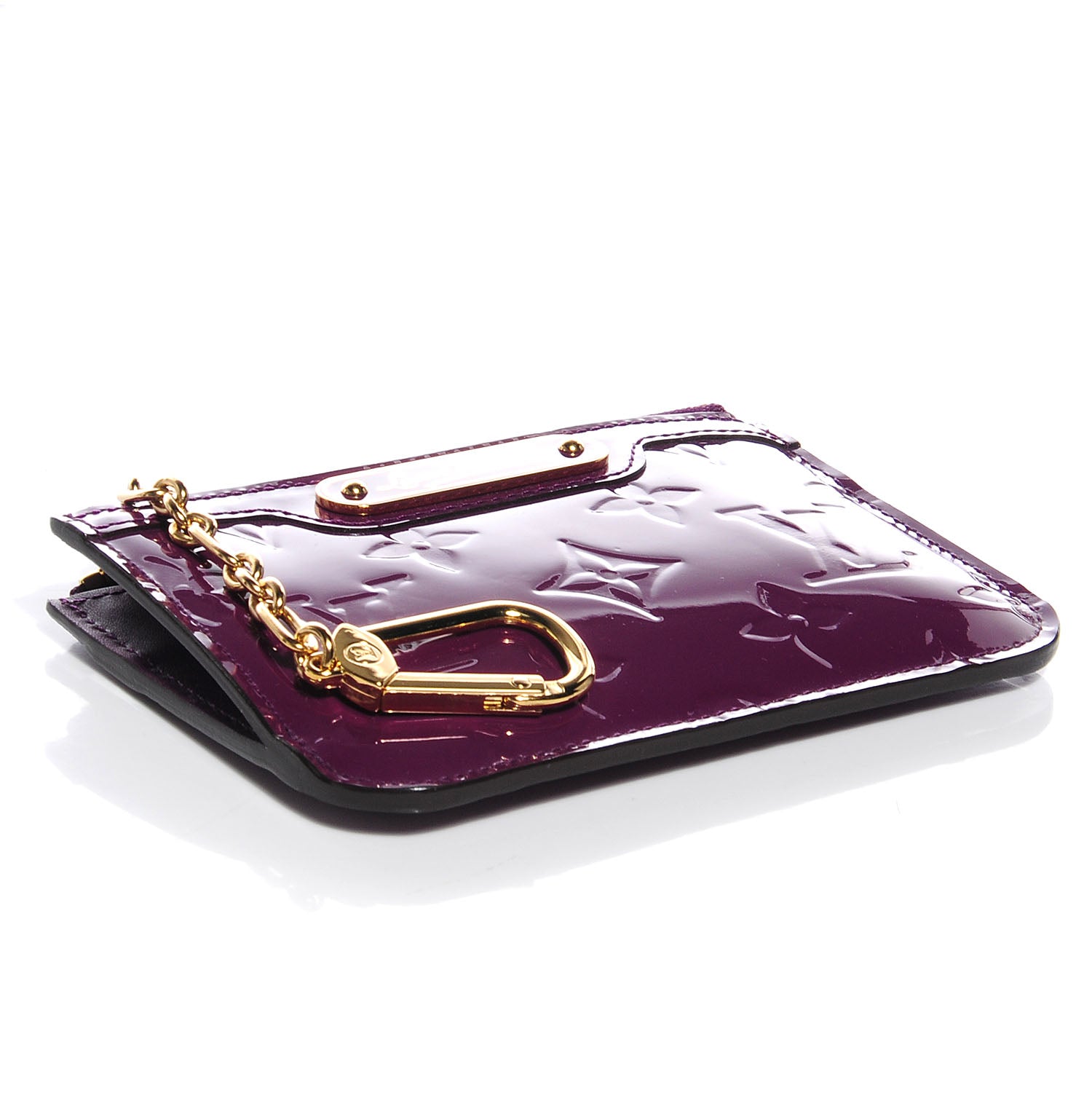 Louis Vuitton Vernis Key Pouch Amethyste 4 of 7